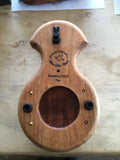 Aloha Door Chime - 3 chimes, Koa sapwood & heartwood, hibiscus made by Mike Shmaltz (CG)