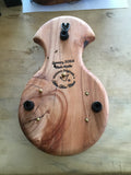 Aloha Door Chime - 3 chimes, Black wattle, hibiscus made by Mike Smaltz (CG)