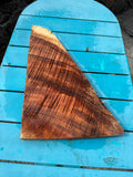Curly Koa live edge wood 17”x3-10 3/4”x1”