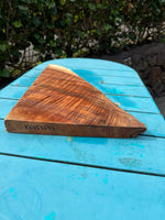 Curly Koa live edge wood 17”x3-10 3/4”x1”