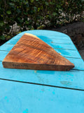 Curly Koa live edge wood 17”x3-10 3/4”x1”