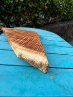 Curly Koa live edge wood 17”x3-10 3/4”x1”