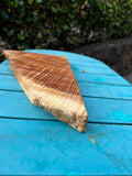 Curly Koa live edge wood 17”x3-10 3/4”x1”