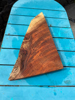 Curly Koa live edge wood 17”x3-10 3/4”x1”