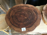 Finished Sugi Japanese cedar rounds approximately 18”x18” 9/4