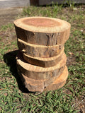 Rustic Milo Rounds coaster set 6 piece