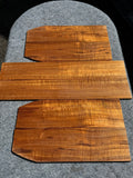 “The Etude” 6 piece 4A curly koa concert ukulele set