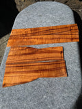 “The Forte” 4 piece 4A curly koa concert ukulele set