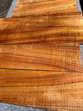“The Gigue” 6 piece 4A curly koa concert ukulele set