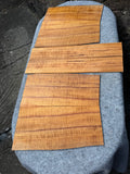 “The Glissando” 6 piece 4A curly koa concert ukulele set