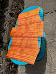 Premium curly Koa 6 piece Tenor Ukulele set