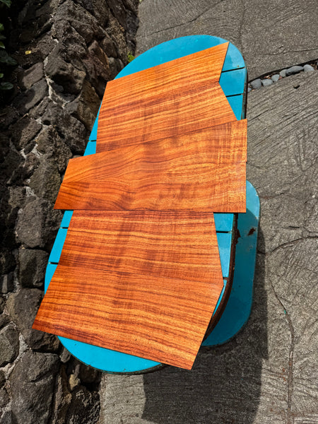 Premium curly Koa 6 piece Tenor Ukulele set