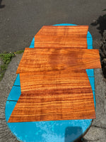 Premium curly Koa 6 piece Tenor Ukulele set