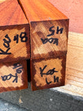 Curly Koa Pen Blank 12 1/4”x1 1/4”x1 1/4”