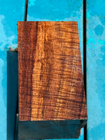 Premium Curly Koa turning blank 5.5”x3 1/4”x3 1/4”