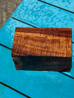 Premium Curly Koa turning blank 5.5”x3 1/4”x3 1/4”