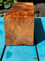 Curly Koa Neck blank 11.5”x3.5”x3.5”