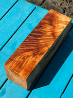 Curly Koa Neck blank 11.5”x3.5”x3.5”