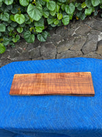 Curly Koa Board 21”x5 7/8”x1”