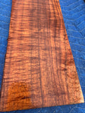 Curly Koa Board 21”x5 7/8”x1”