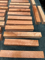 Queensland Maple pen blanks 6”x1”x1”
