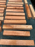 Queensland Maple pen blanks 6”x1”x1”