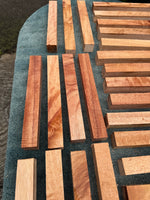 Queensland Maple pen blanks 7-10”x1”x1”