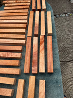 Queensland Maple pen blanks 7-10”x1”x1”
