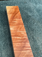 Curly Queensland Maple Knife Scale Blank 14 3/4”x2”x1”