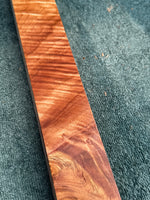 Curly Queensland Maple Knife Scale Blank 14 3/4”x2”x1”