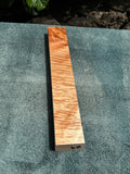 Curly Queensland Maple Knife Scale Blank 14 3/4”x2”x1”