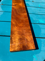 Reclaimed curly Koa board 28”x4”x1”