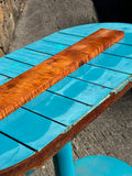 Reclaimed curly Koa board 28”x4”x1”