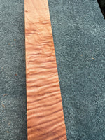 Curly Queensland Maple Knife Scale Blank 14 3/4”x2”x1”