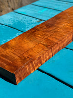 Reclaimed curly Koa board 28”x4”x1”