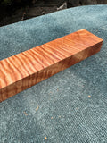 Curly Queensland Maple Knife Scale Blank 14 3/4”x2”x1”