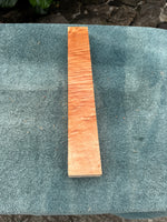 Curly Queensland Maple Knife Scale Blank 14 3/4”x2”x1”