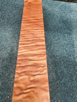 Curly Queensland Maple Knife Scale Blank 14 3/4”x2”x1”