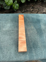 Curly Queensland Maple Knife Scale Blank 14 3/4”x2”x1”