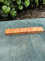 Curly Queensland Maple Knife Scale Blank 12.5”x1 3/4”x1”