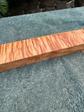 Curly Queensland Maple Knife Scale Blank 12.5”x1 3/4”x1”