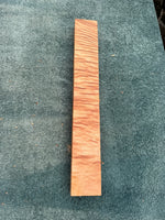 Curly Queensland Maple Knife Scale Blank 12.5”x1 3/4”x1”