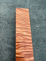 Curly Queensland Maple Knife Scale Blank 12.5”x1 3/4”x1”