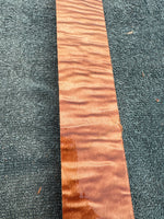 Curly Queensland Maple Knife Scale Blank 12.5”x1 3/4”x1”