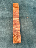 Curly Queensland Maple Knife Scale Blank 12.5”x1 3/4”x1”