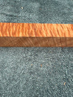 Curly Queensland Maple Knife Scale Blank 12.5”x1 3/4”x1”