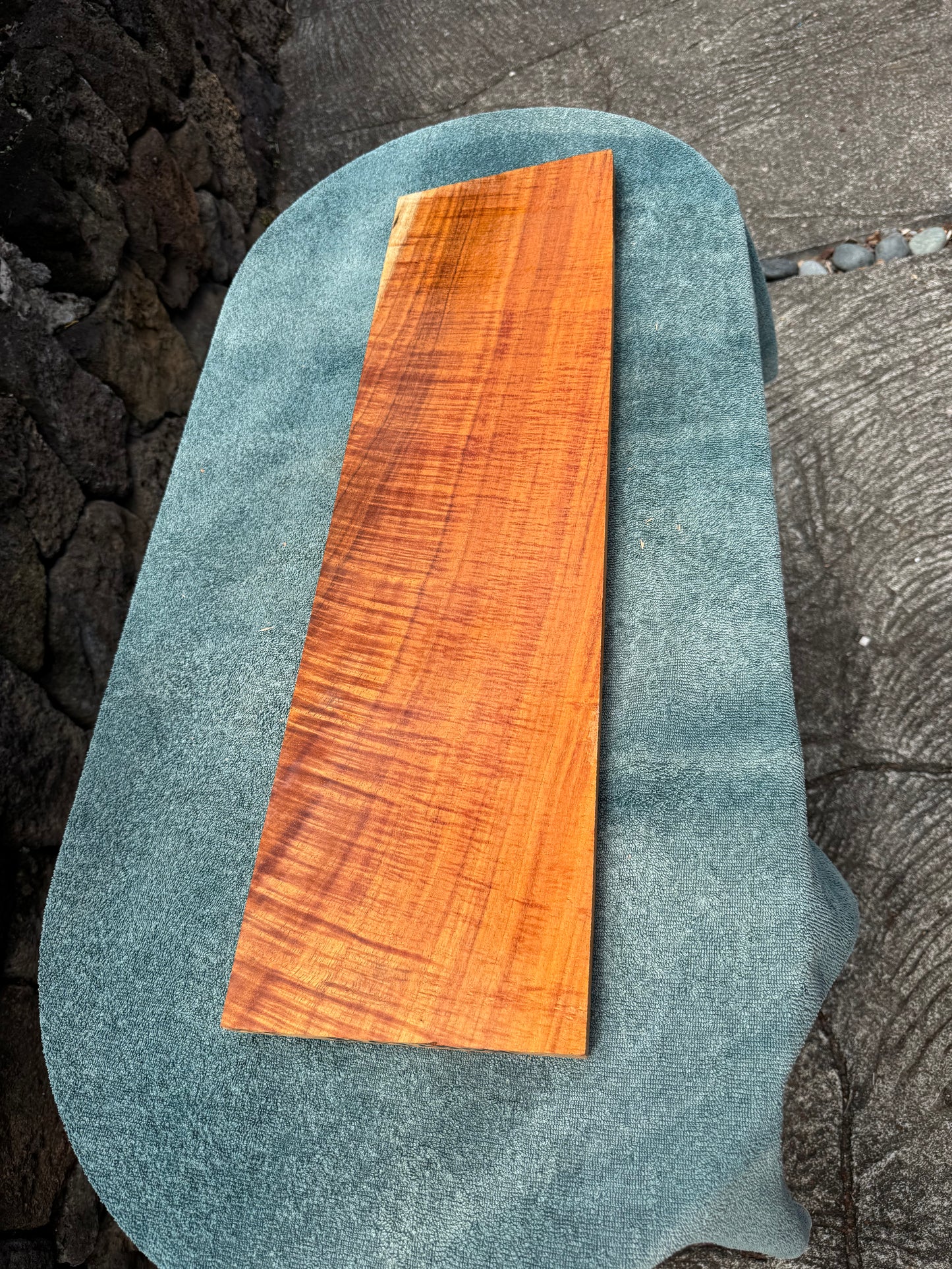 Curly Koa Board 29”x8”x1”