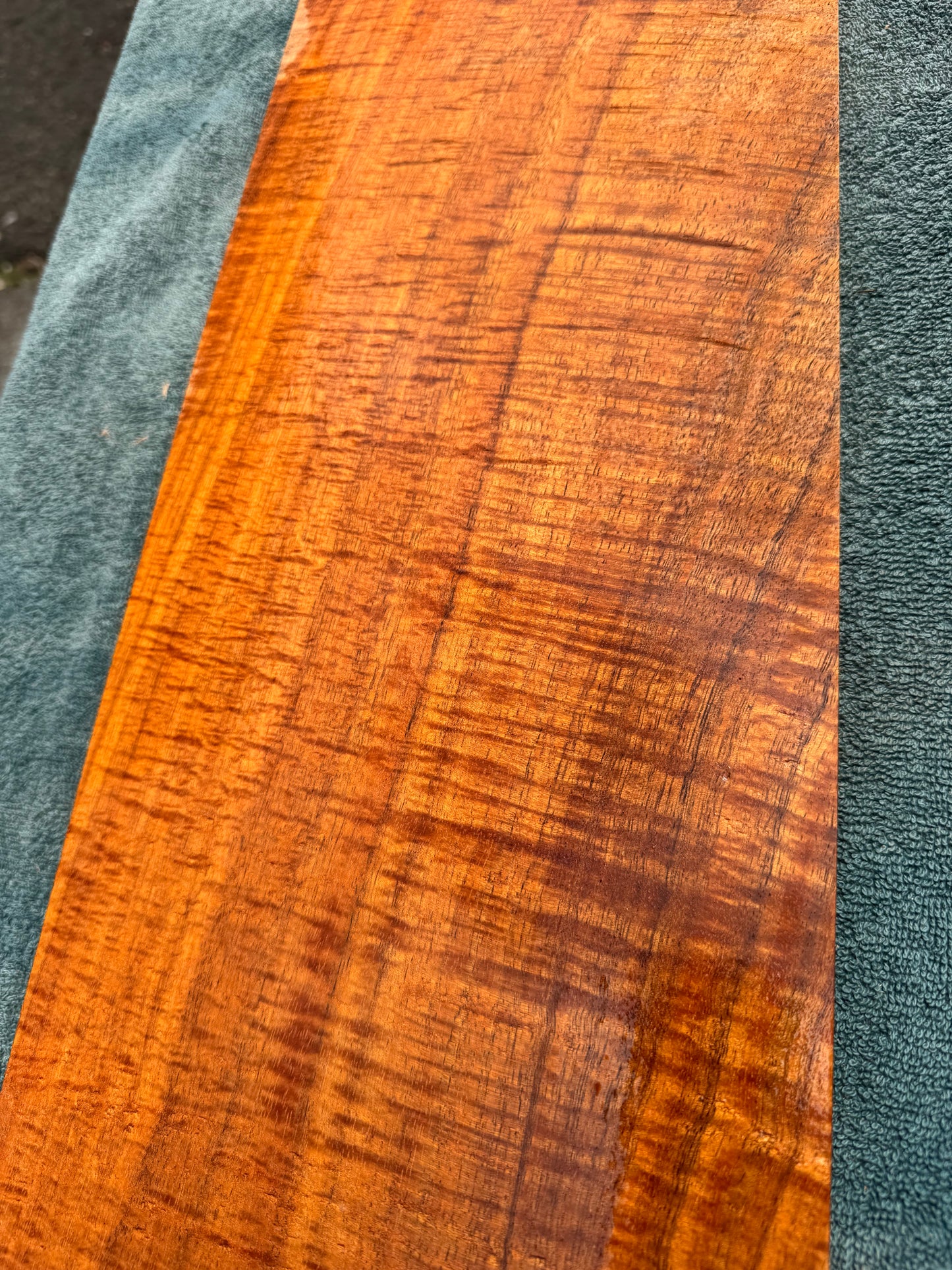 Curly Koa Board 29”x8”x1”