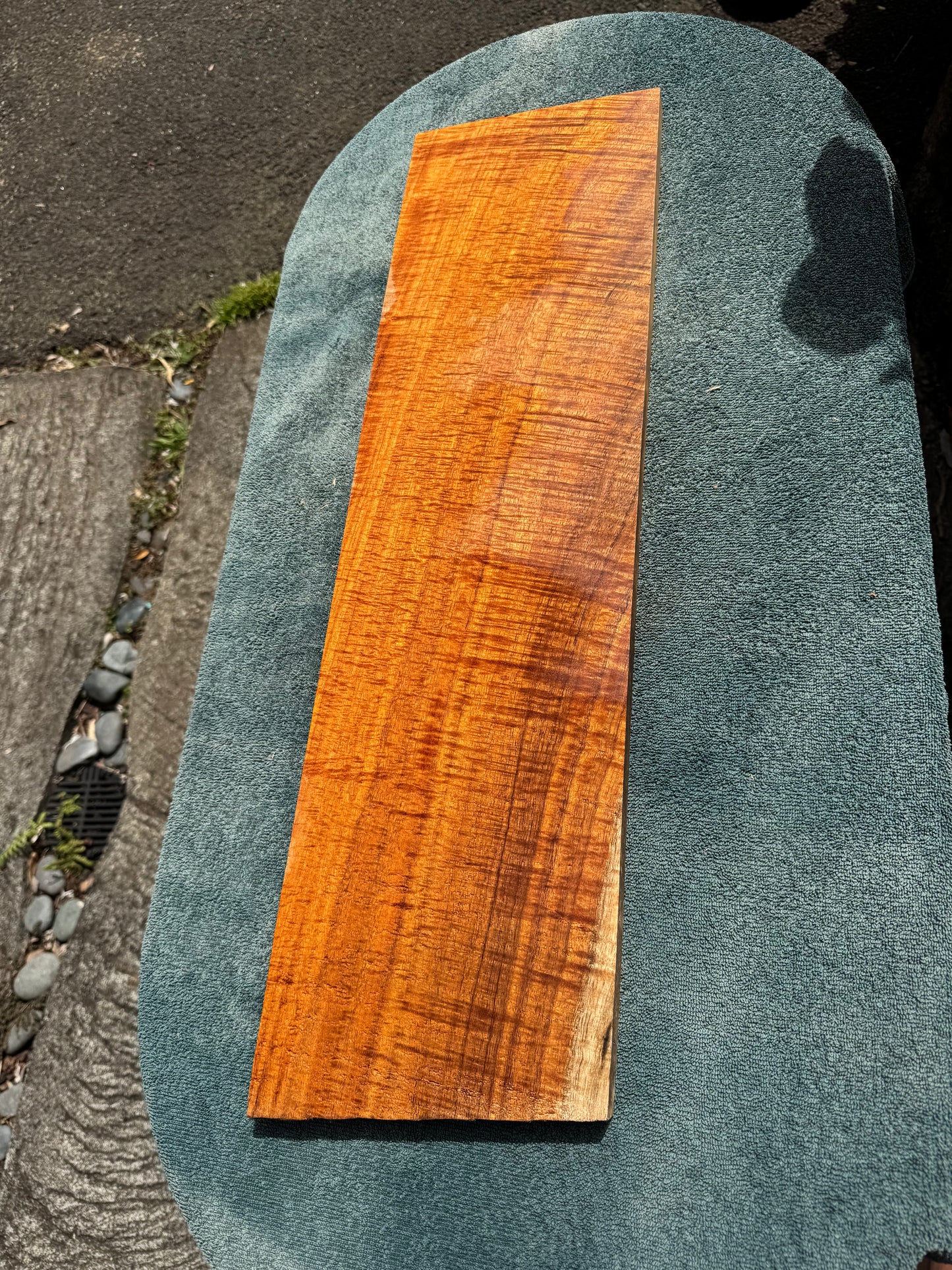 Curly Koa Board 29”x8”x1”