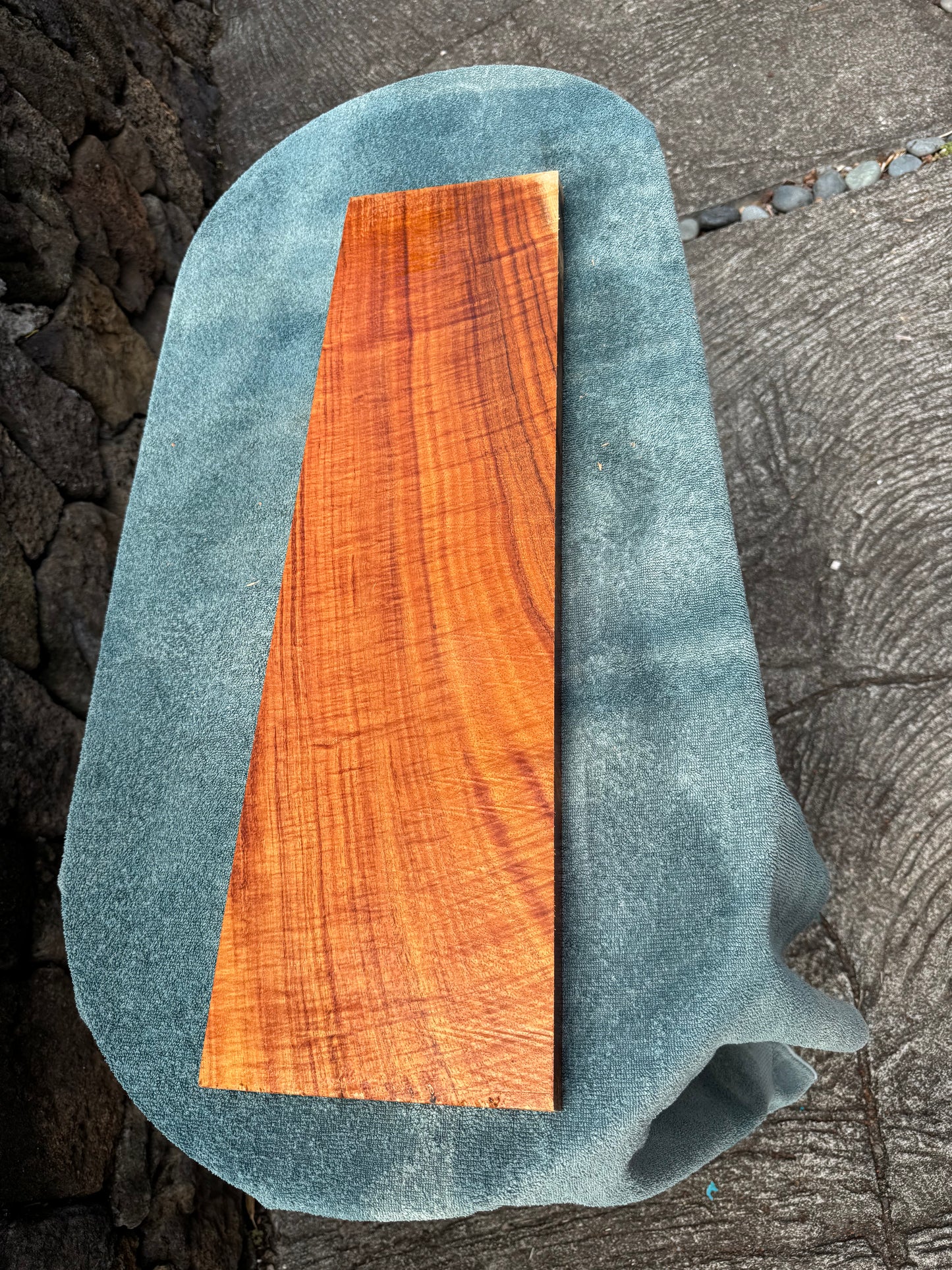 Curly Koa Board 29”x8”x1”